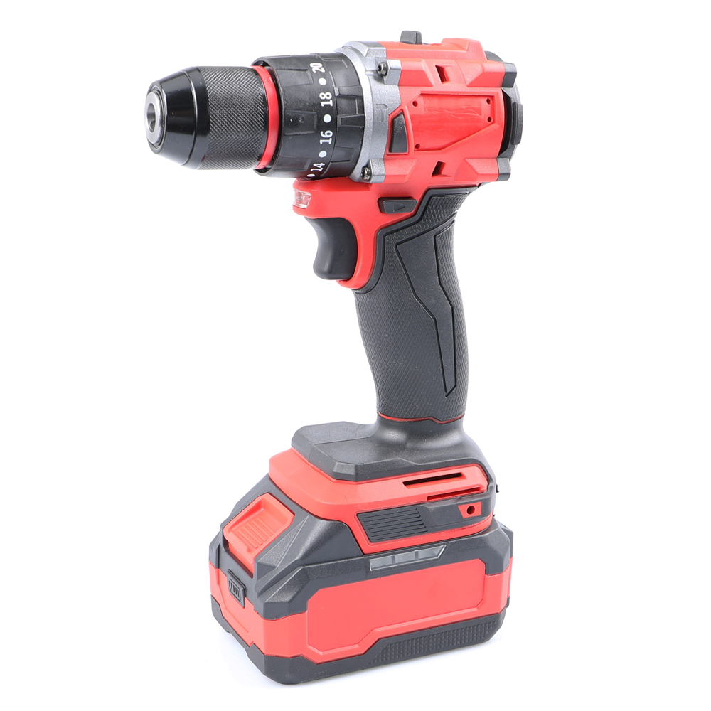 Power Drill Cordless - RDS12 Industrial Grade 13MM Red Brushless