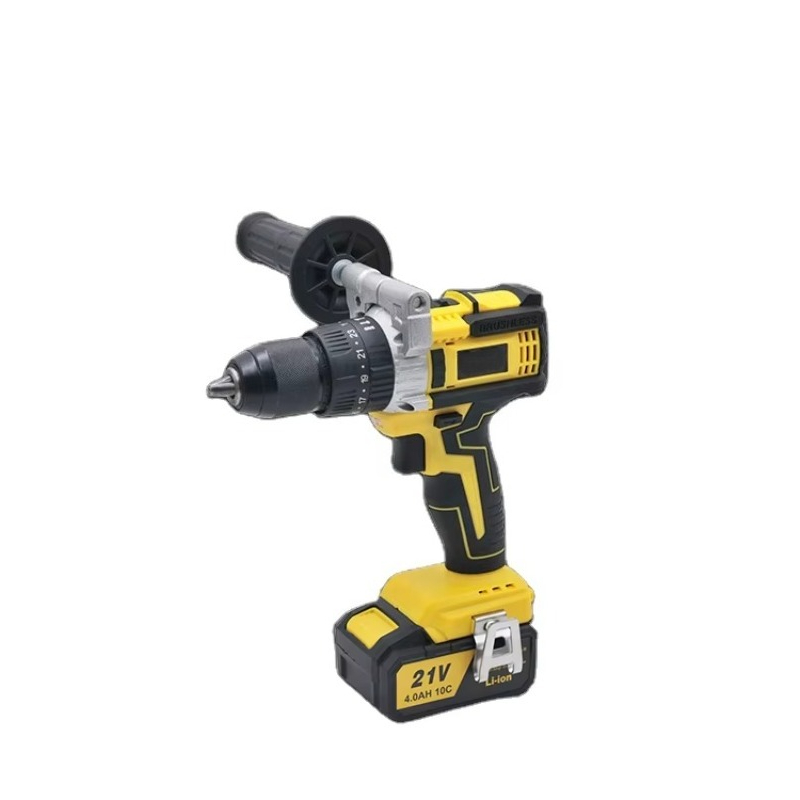 Power Drill Cordless - Power Brushless Motor 80N.m 13mm Chuck