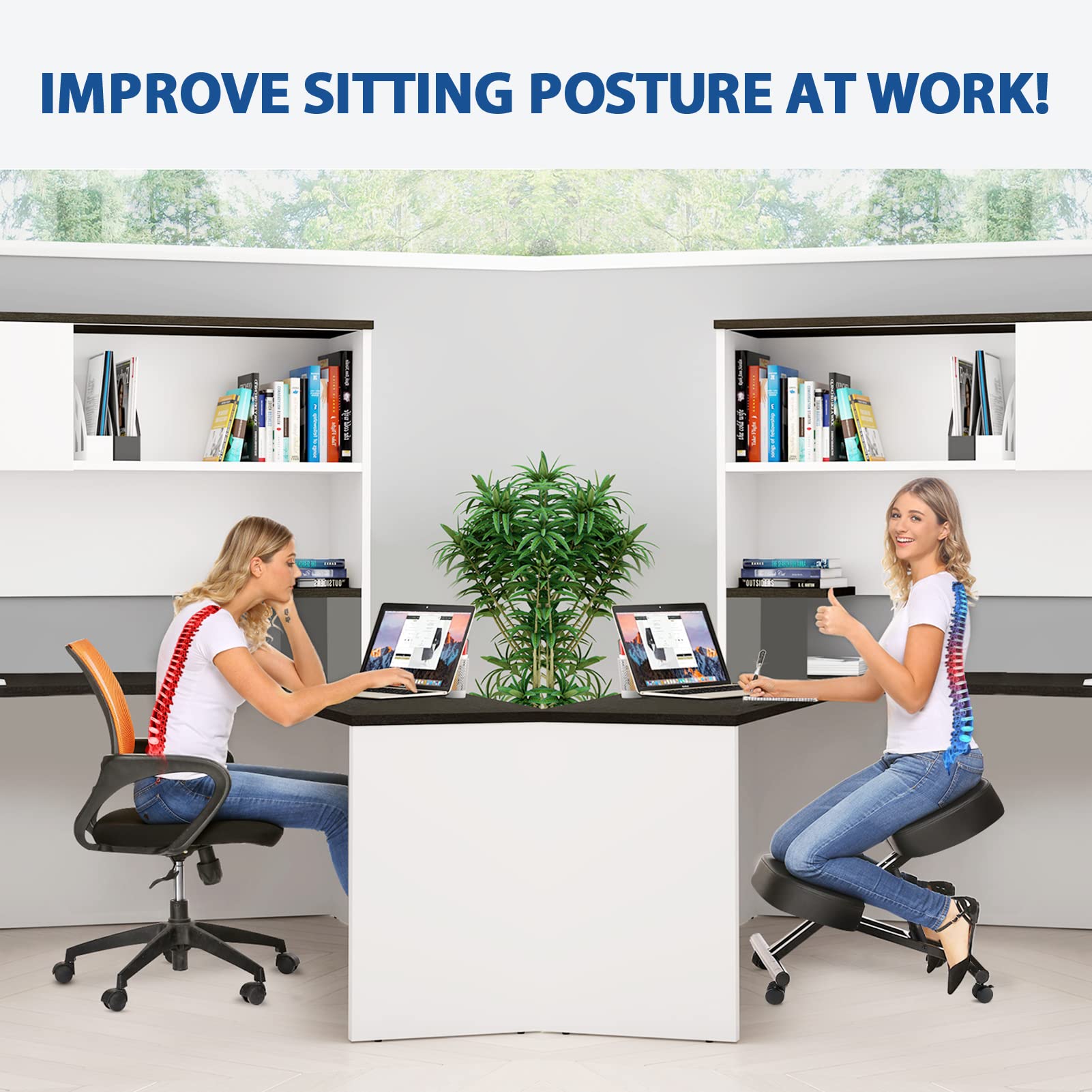 Kneeling Chair Ergonomic for O - Home Improvement In ulasan dan harga