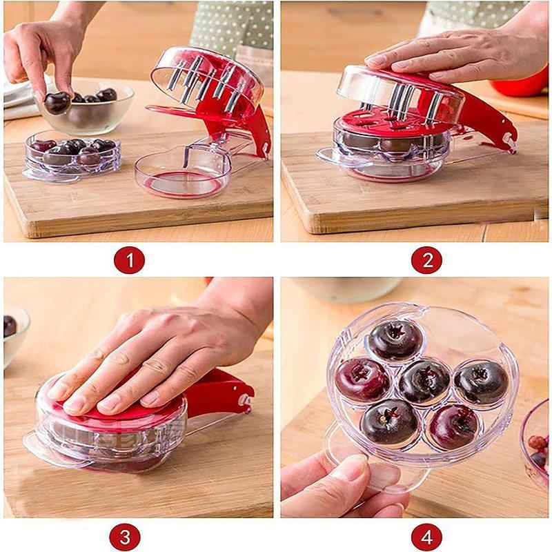 Cherry Pitter Tool 6 Slots Fas - Home Improvement Tim ulasan dan harga