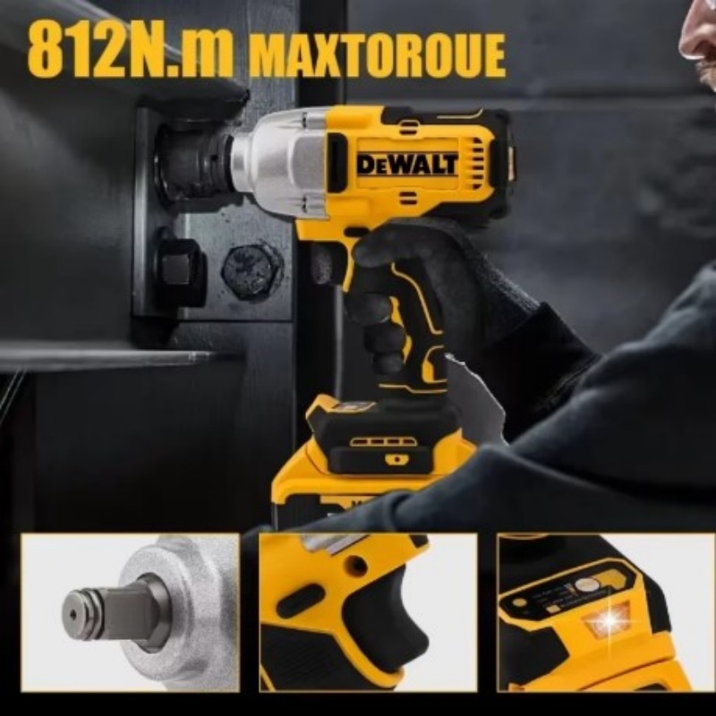 DEWALT DCF892 High Torque Brus - Home Improvement Warehouse ulasan dan harga