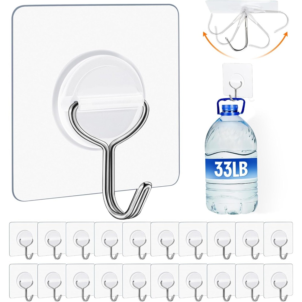 Heavy Duty Adhesive Wall Hooks - Home Improvement In ulasan dan harga