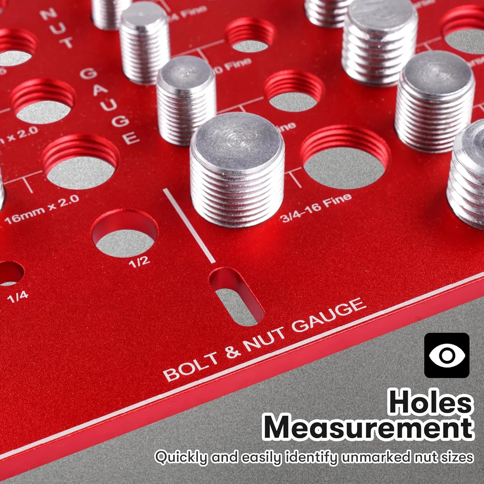 Nut and Bolt Thread Gauge Set  - Home Improvement Warehouse ulasan dan harga