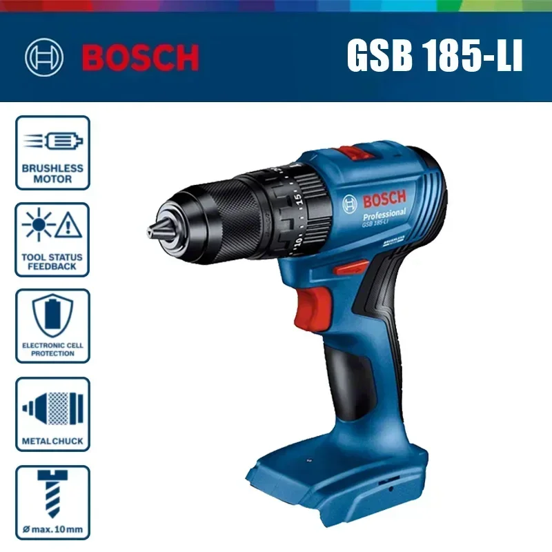 Bosch GSB 185-LI 18V Brushless - Power Drill Cordless ulasan dan harga