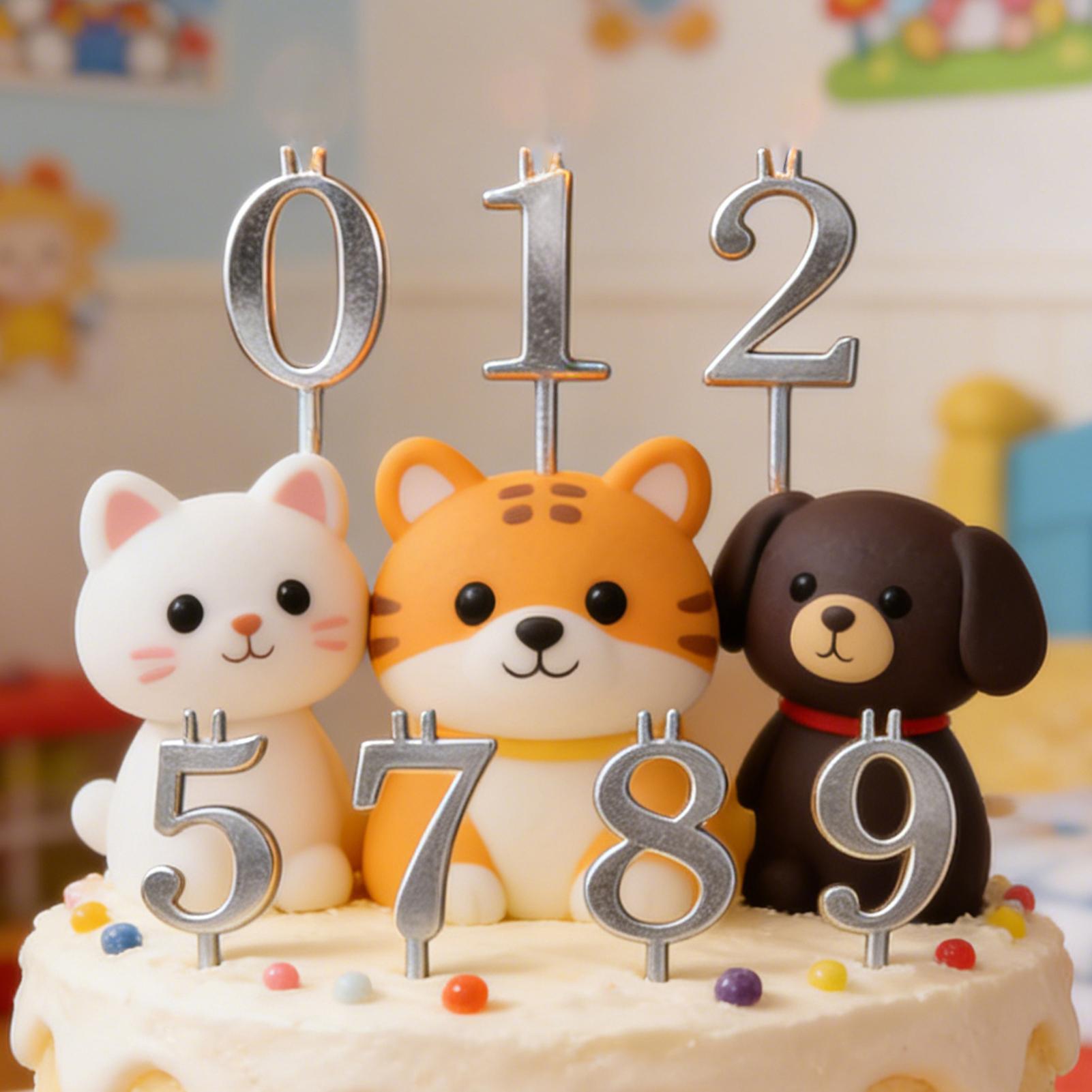 10pcs 0-9 Number Cake Toppers  - Home Improvement Tim ulasan dan harga